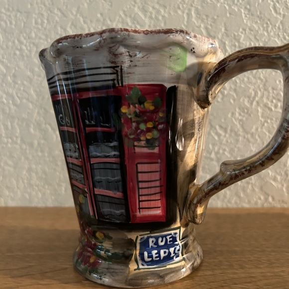 Rue de Paris dessert plate and mug. - Picture 2 of 10